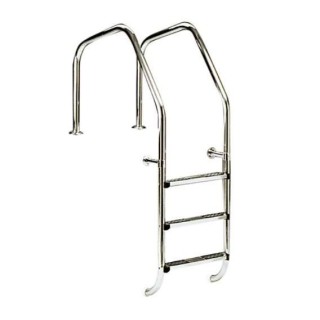 ESCALERA MODELO 1000 PARA REBOSADERO 3 PELDAÑOS LUXE+1 SEG.. 07516