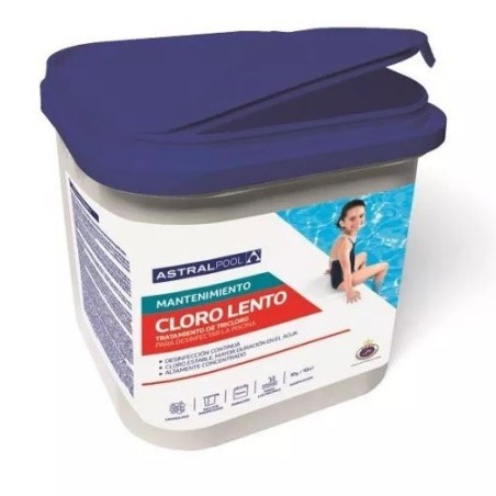 CLORO LENTO GRANULADO 5 kg. 11405