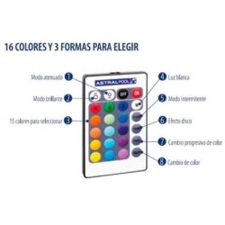 Lámpara portátil exterior piscina Starlight Sirio. 53938