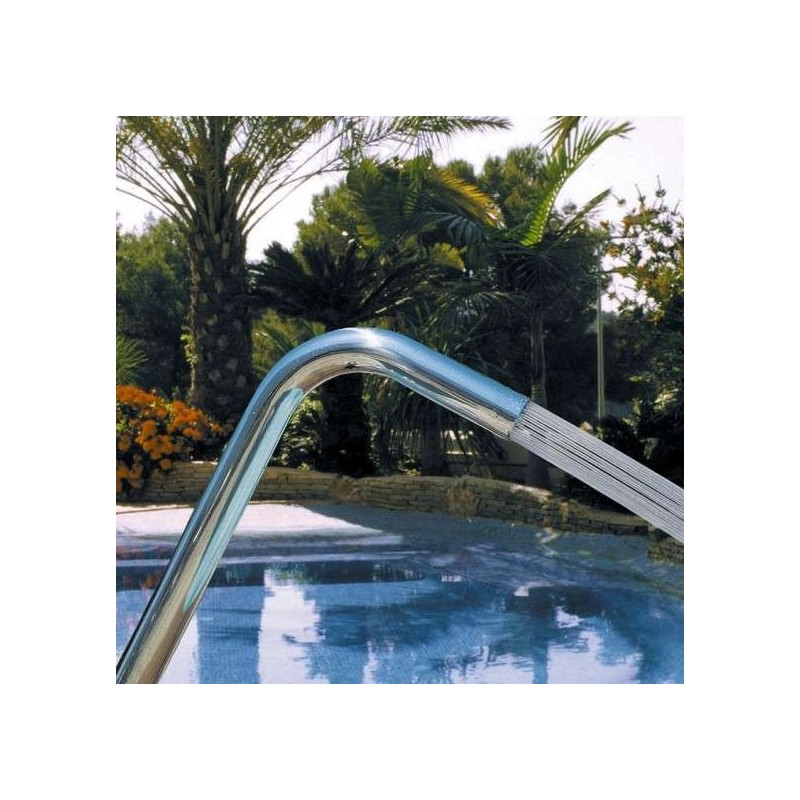 CAÑON LUXE TUBO INOX D.63 ALT. 0,8 m PLANO. 19970
