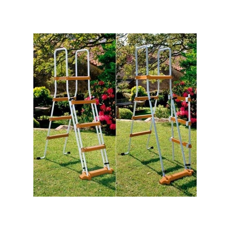 Piscina elevada madera 730x375x132 Gre. KITPROV738WO