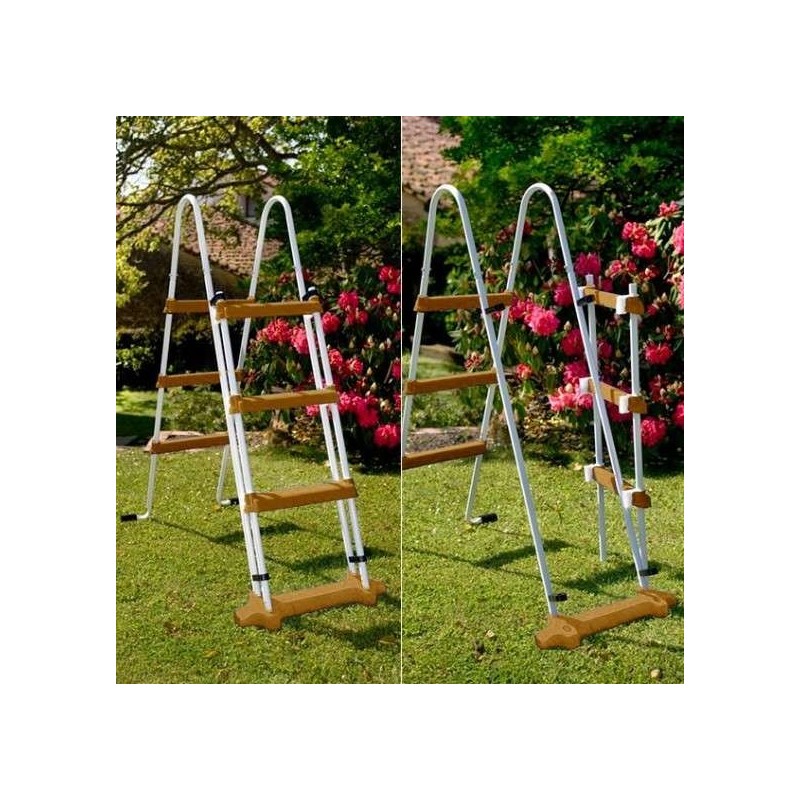 Piscina elevada madera D.350x120 Gre. KIT350W