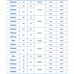 Liner gresite rectangular - 610x375cm Gre. FPROV617