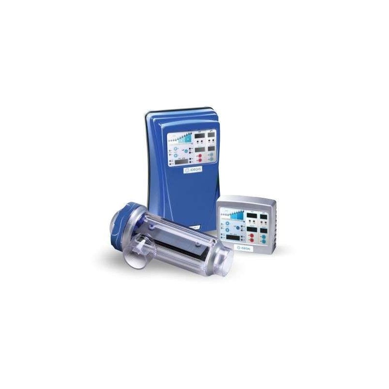Electrólisis salina DOMOTIC 24gr/Cl/h Control pH IDEGIS. DOM-24PH