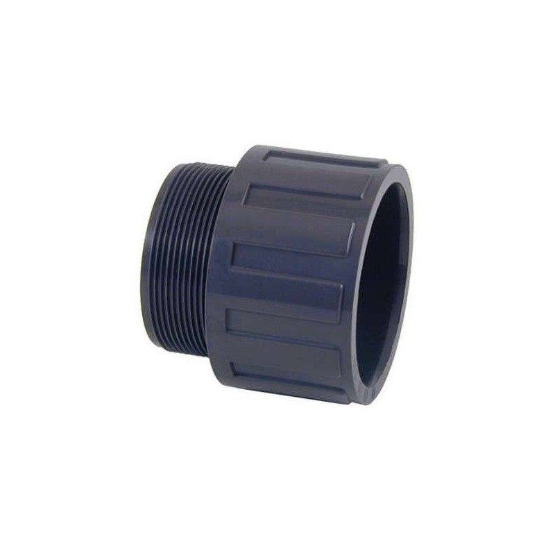 Terminal rosca macho PVC D.50 a 1 1/2" Cepex
