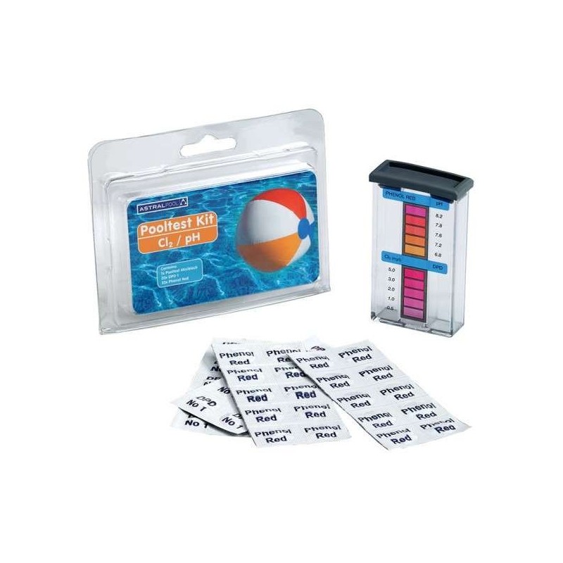 Analizador de cloro libre y pH Pooltester Astralpool. 41926