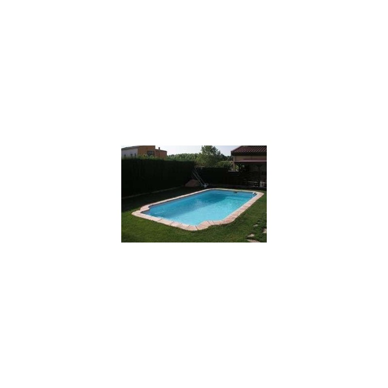 Piscina poliéster Modelo Florencia. Europa Piscinas