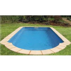 Piscina poliéster Modelo Dublín. Europa Piscinas