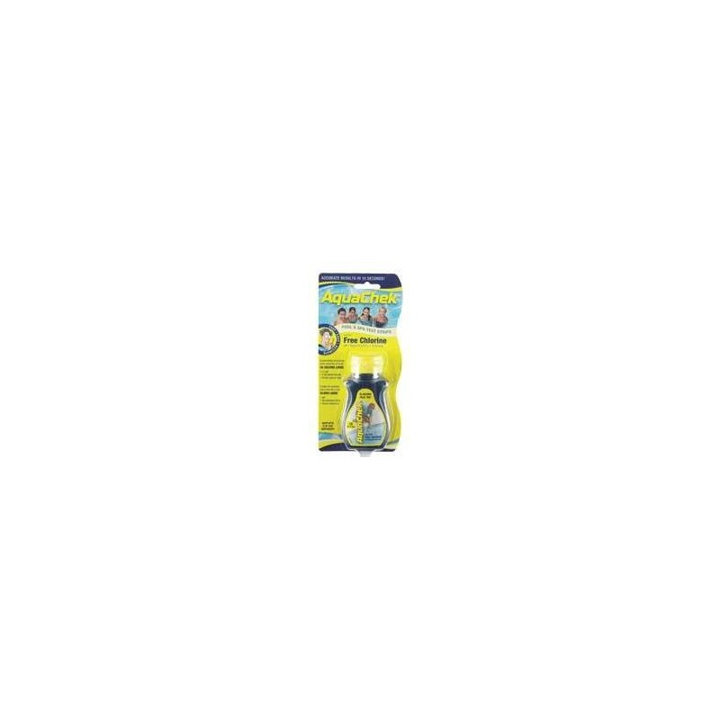 Tiras analíticas de cloro, alcalinidad, pH y cianuro Aquachek Yellow. 11732