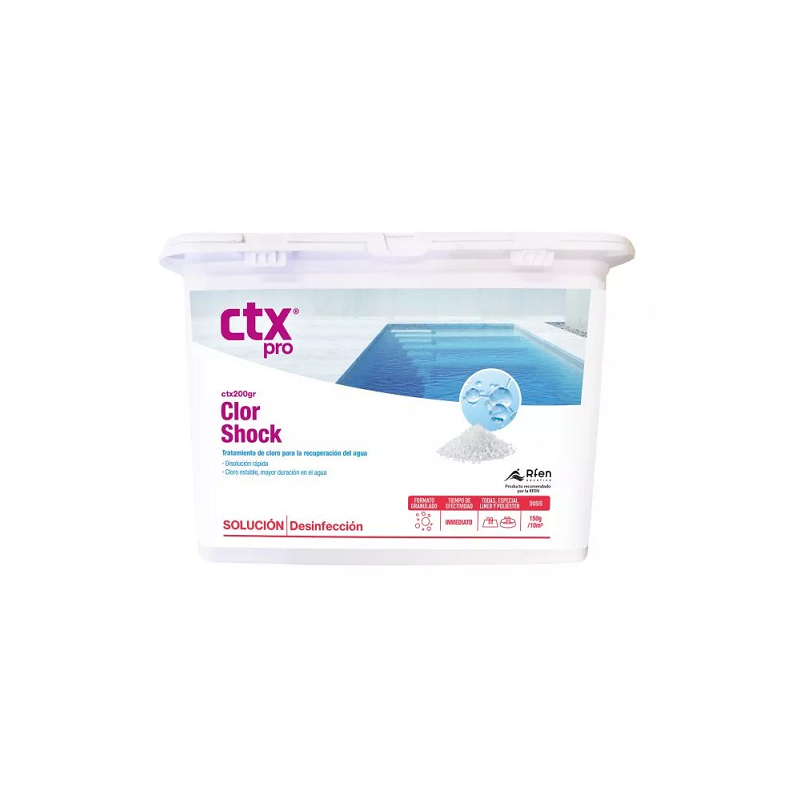CTX 200/GR ClorShock 1KG DICLORO GRANULADO. 03135 20 UD