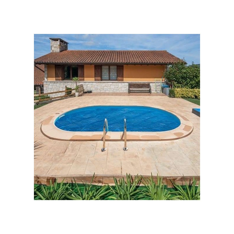 Cubierta isotérmica piscina enterrada 495 x 295 Gre. CVPE500