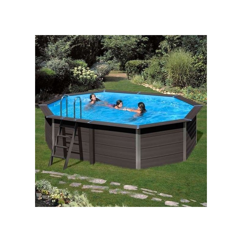 Avantgarde Pool Piscina Composite ovalada 664 x 386 x 124 Gre. KPCOV66