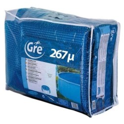 Cubierta isotérmica piscina acero 730 x 370 Gre. 773326