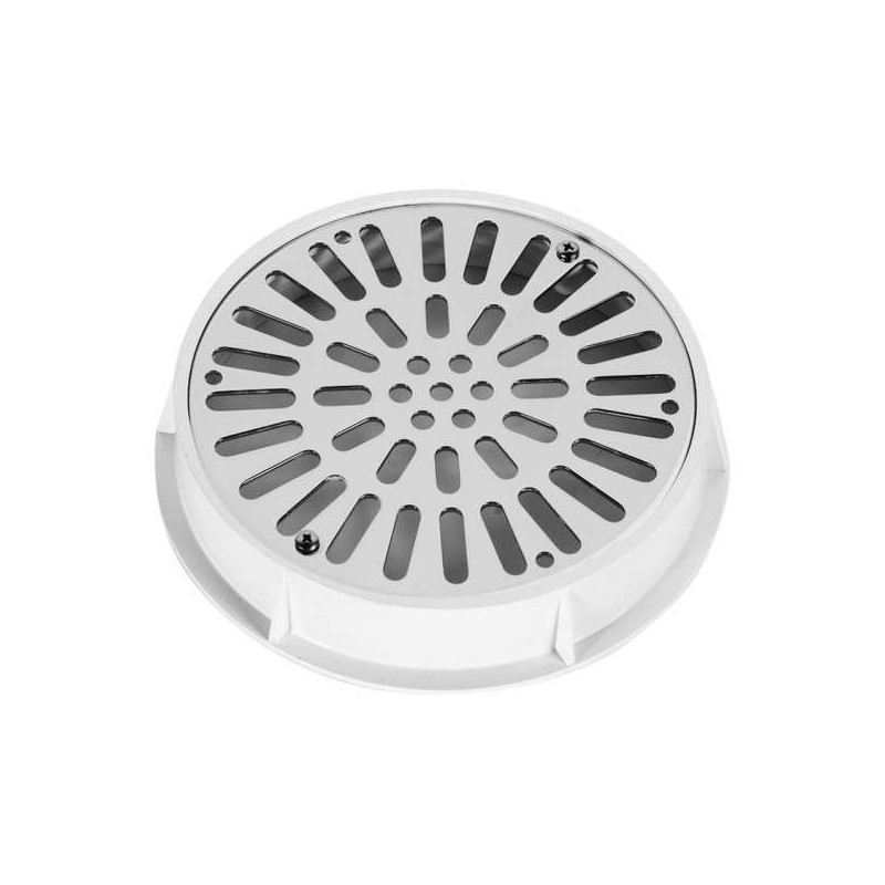 REJA DE DRENAJE PISC. HORM. D. 200 mm ABS/AISI-316. 00279 10 UD