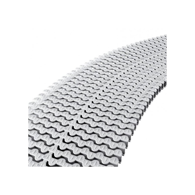 CAJA 540 UD. REJILLA TRANSVERSAL BLANCO CURVAS REVERSIBLE 195x35. AP-34194