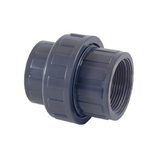 Enlace 3 piezas PVC-U rosca hembra BSP 21 2" CEPEX. 07713