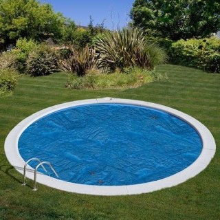 Cubierta verano piscina enterrada Ø 300 Gre. CVPE300