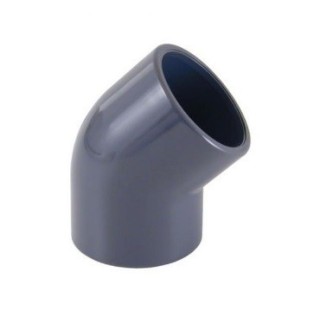 Codo PVC Diámetro 140 45o Cepex. 01756