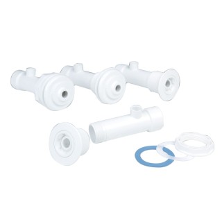 Kit hidromasaje piscina hormigón con liner 275mm Gris claro 32371CL129