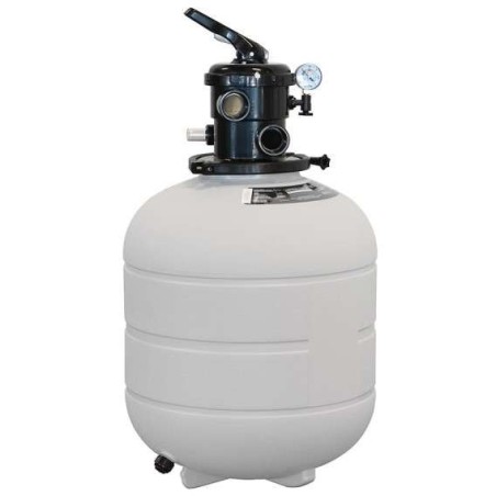 FILTRO MILLENIUM CON SALIDA TOP T/ZUNCHO 5500 L/H D.380 MM SAL. 1 1/2. 33814