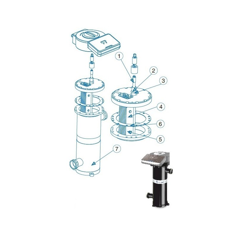 Repuesto electrodo NEO-32 Idegis. R-044