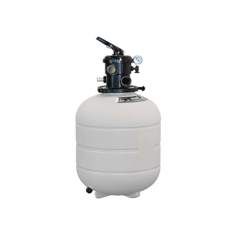 FILTRO MILLENIUM CON SALIDA TOP T/ZUNCHO 9000 L/H D.480 MM SAL. 1 1/2. 33816