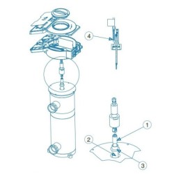 Repuesto lampara NEO-12 Idegis. UVLP-1-48