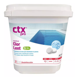 CTX 370.0 ClorLent 25KG. 0% Bórico Cloro lento en pastillas 250gr. 75368