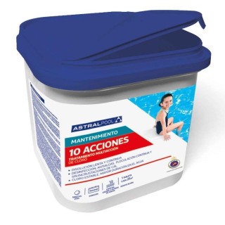 MULTIACCION 10 EN TABLETAS DE 250 GR. 5 Kg. ASTRALPOOL. 75158