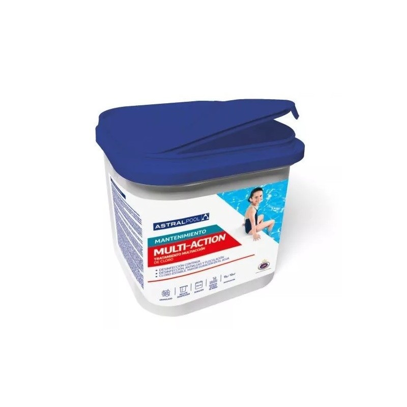 MULTIACCION GRANULADO 30 kg. ASTRALPOOL. 15985