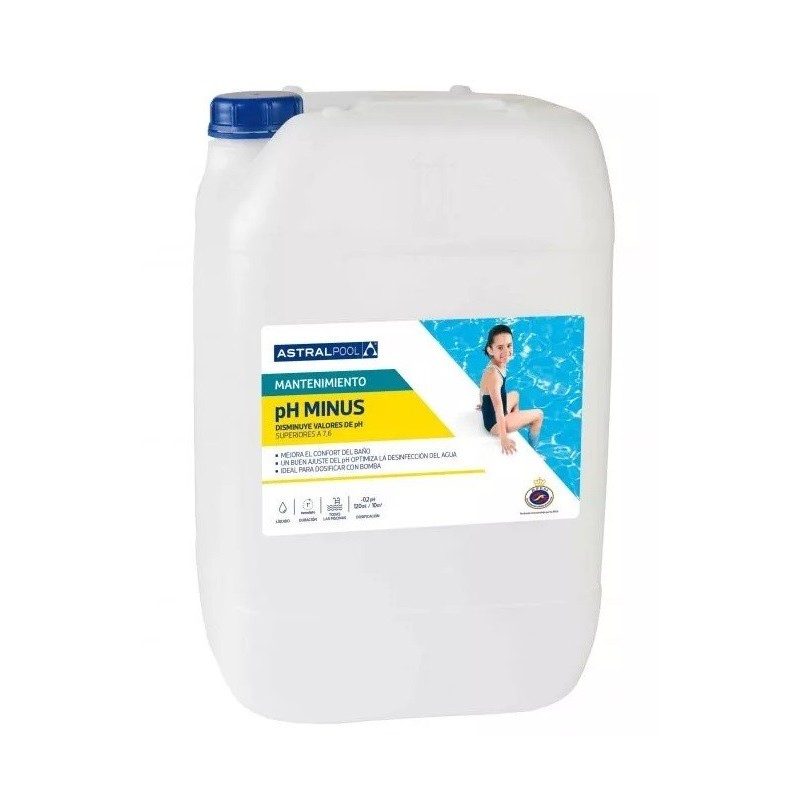 Minorador de pH Minus 20 L. ASTRALPOOL. 73674
