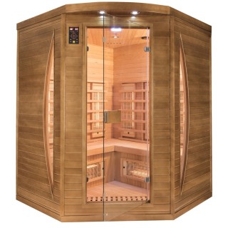 Sauna infrarojos Spectra Poolstar 3 plazas. SN-SPECTRA04C