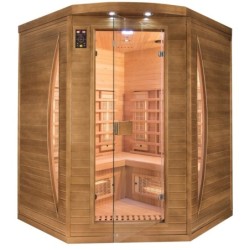 Sauna infrarojos Spectra Poolstar 3 plazas. SN-SPECTRA04C