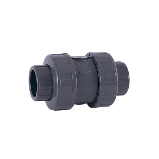 VÁLVULA DE RETENCIÓN DE MUELLE PVC-U (EPDM) ENCOLAR D.63 CEPEX. 09016
