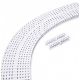 Rejilla piscina blanca para curvas reversible 295x35 Astralpool. 28662