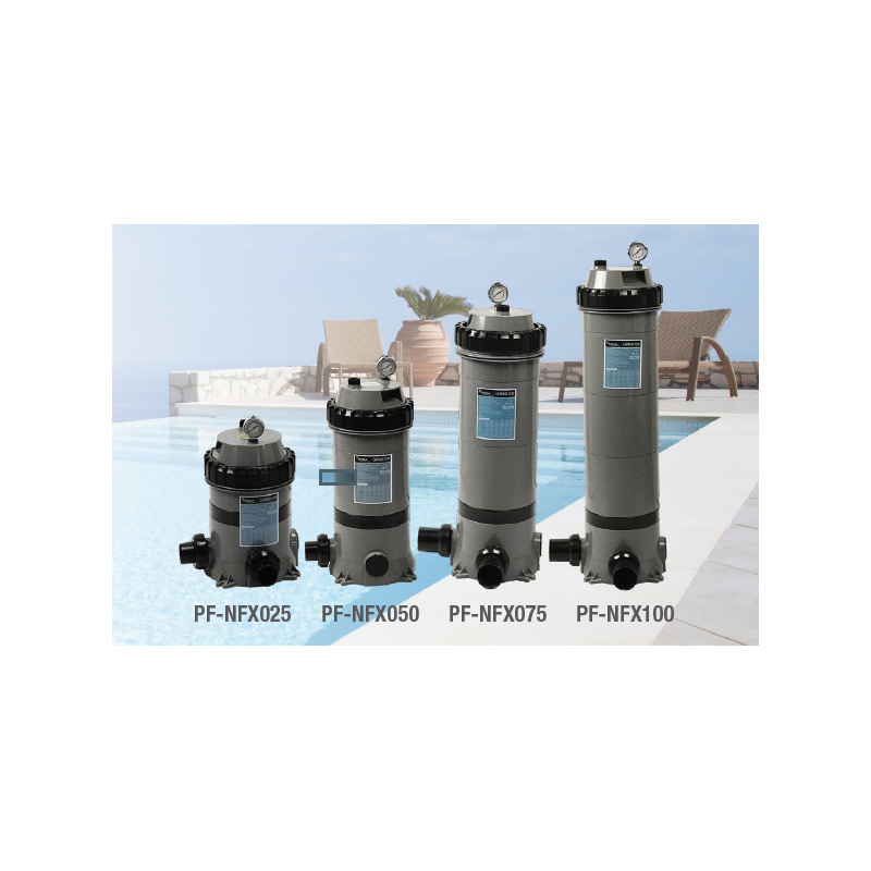 Filtro Poolex Monocartucho Netflux 50. PF-NFX050